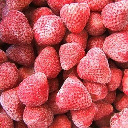 Frozen strawberries